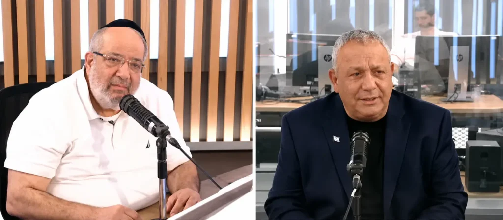 הרמטכ״ל לשעבר גדי איזנקוט, יו״ר ישר! עם איזנקוט בראיון לבנימיני וגואטה לקראת יום הזיכרון